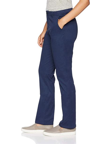 navy chino pants for women.